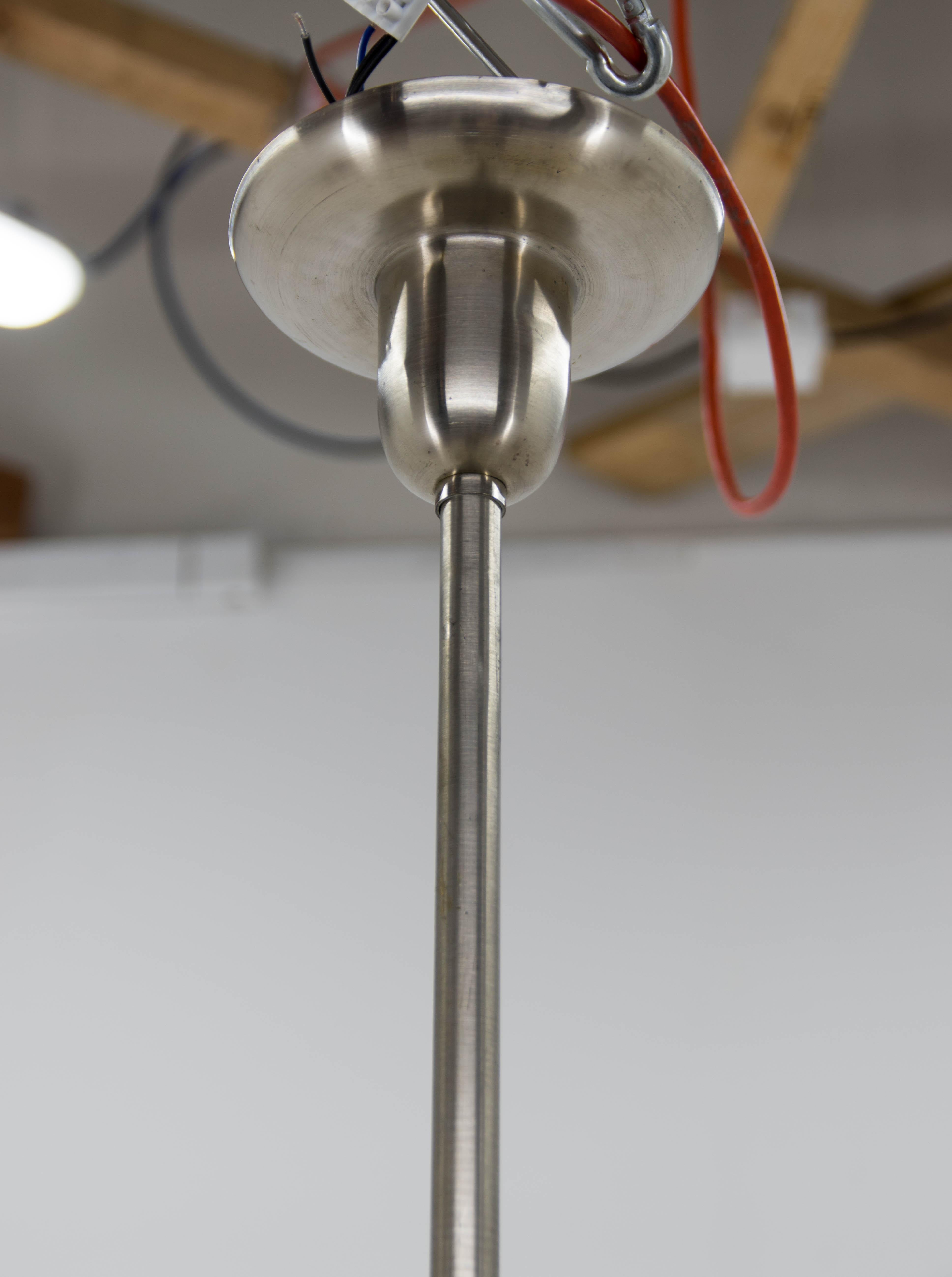 Rare Functionalism or Bauhaus Chandelier by IAS, 1920s For Sale 13