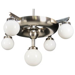 Rare Functionalism or Bauhaus Chandelier by IAS, 1920s