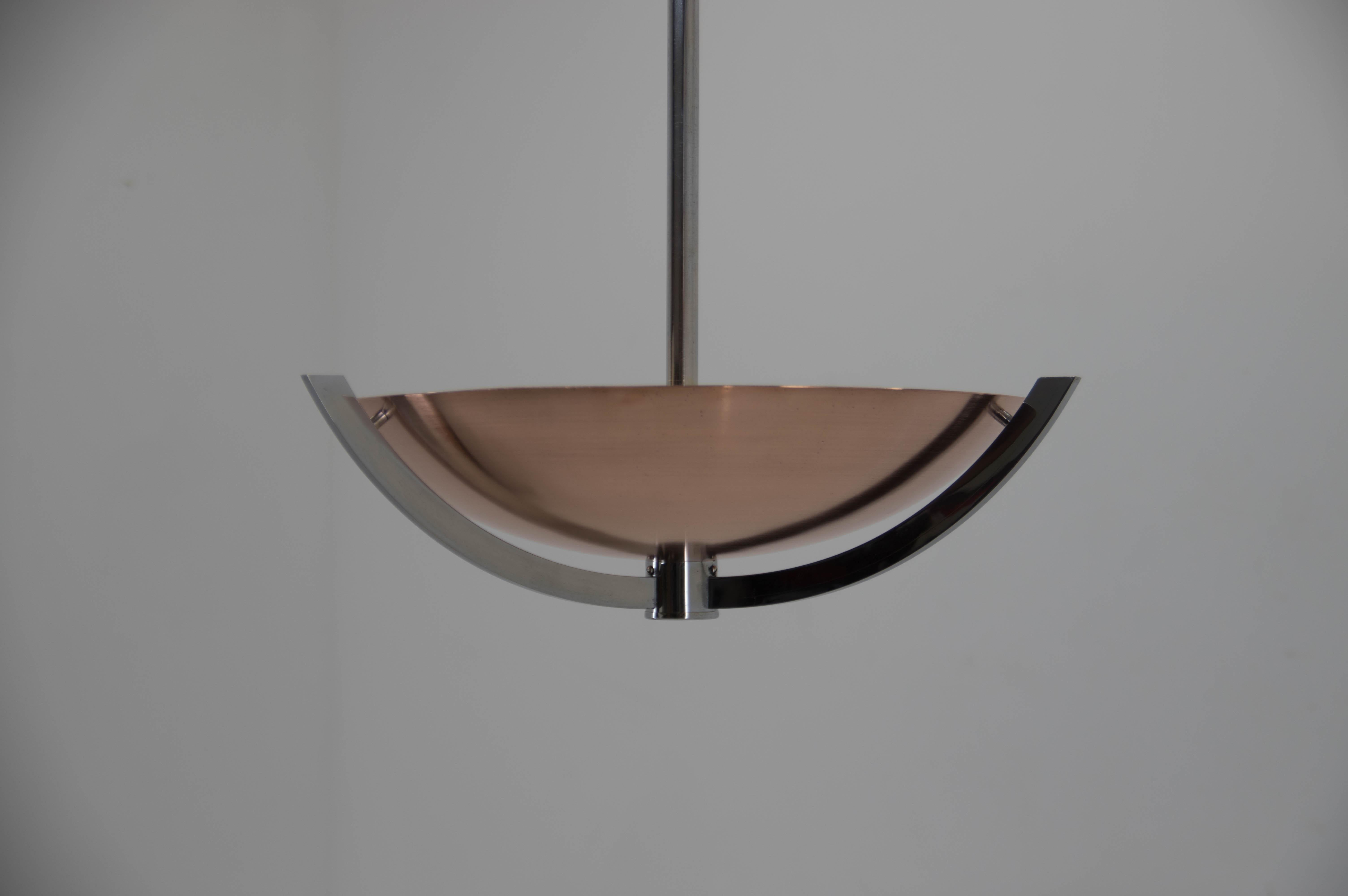 Rare Functionalist / Bauhaus Pendant, 1930s For Sale 6