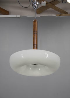 Seltener funktionalistischer Kronleuchter von UP Zavody aus den 1930er Jahren