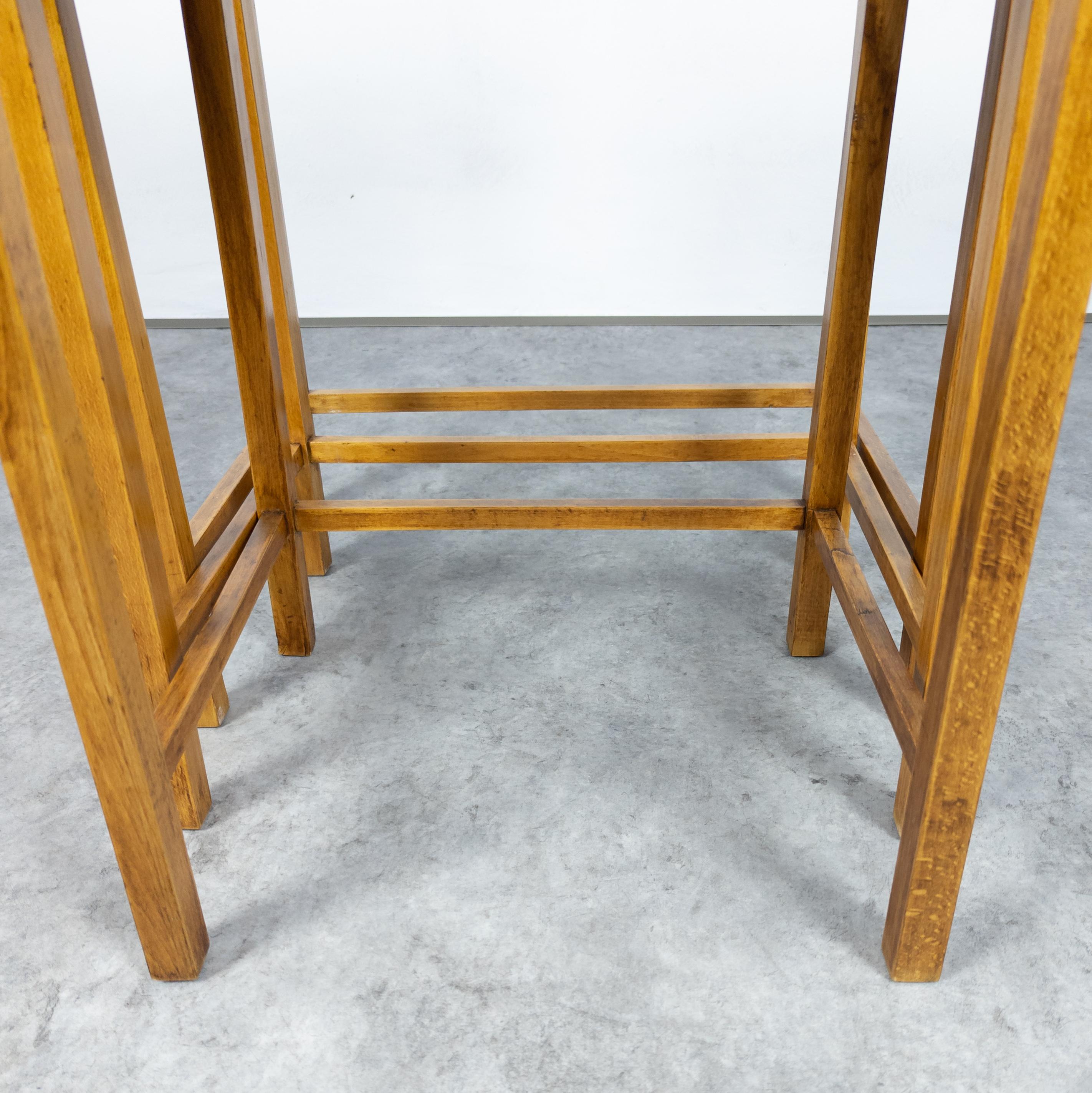 Rare Functionalist Nesting Tables H-50 by Jindřich Halabala for UP Závody For Sale 6