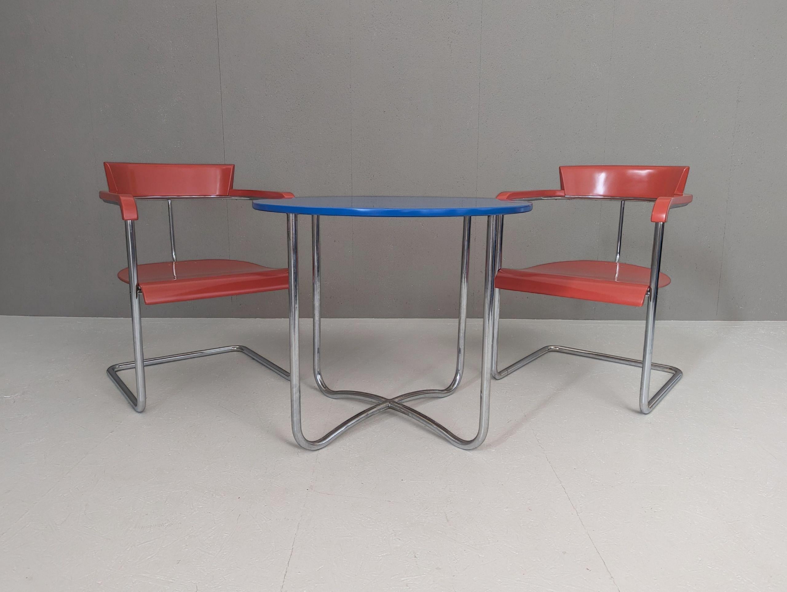Bauhaus Raro set di sedute funzionaliste di Jindřich Halabala per UP Závody, anni '30 in vendita
