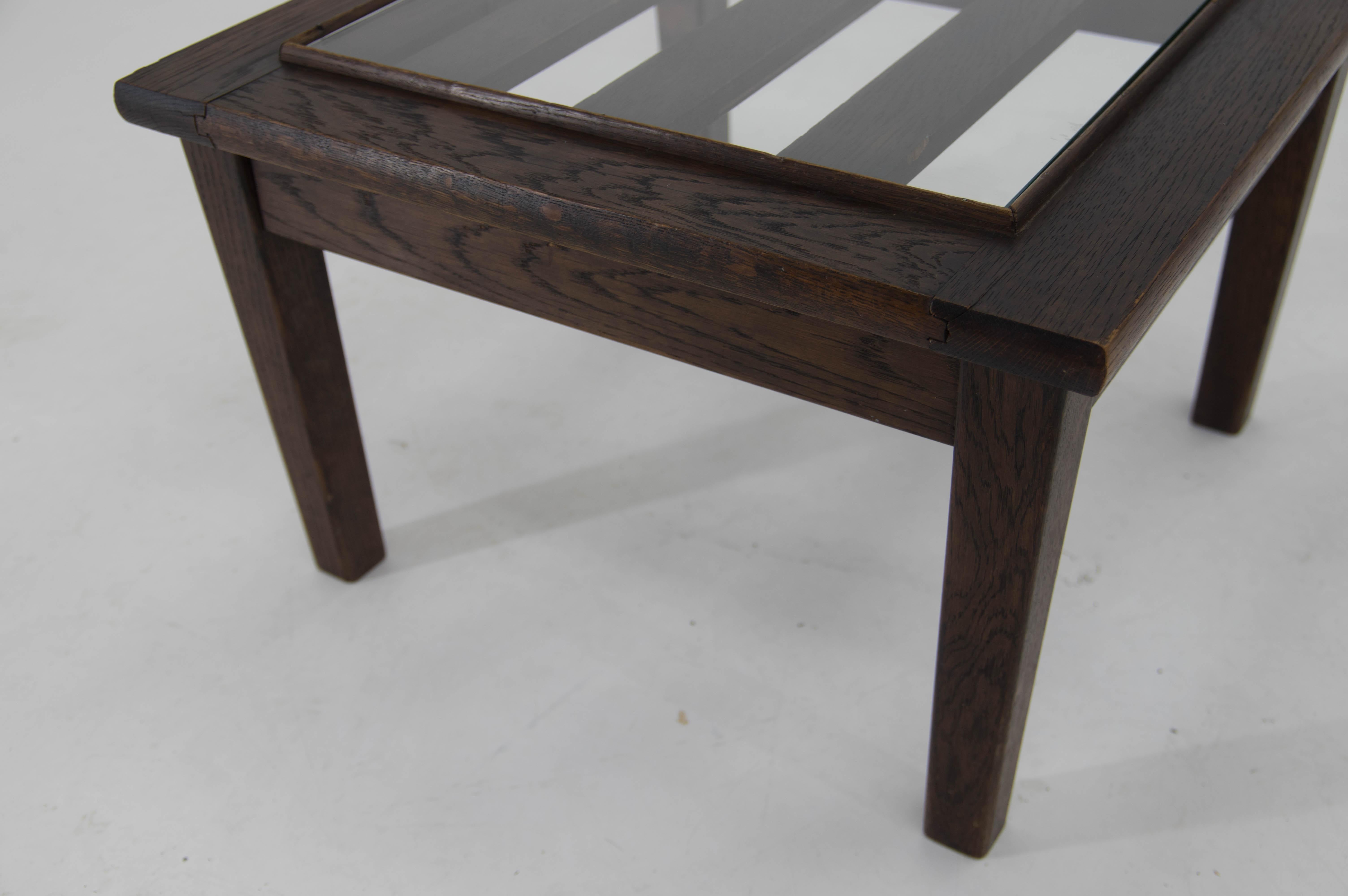 Rare Functionalist Side Table by Antonin Heythum, 1930s For Sale 3
