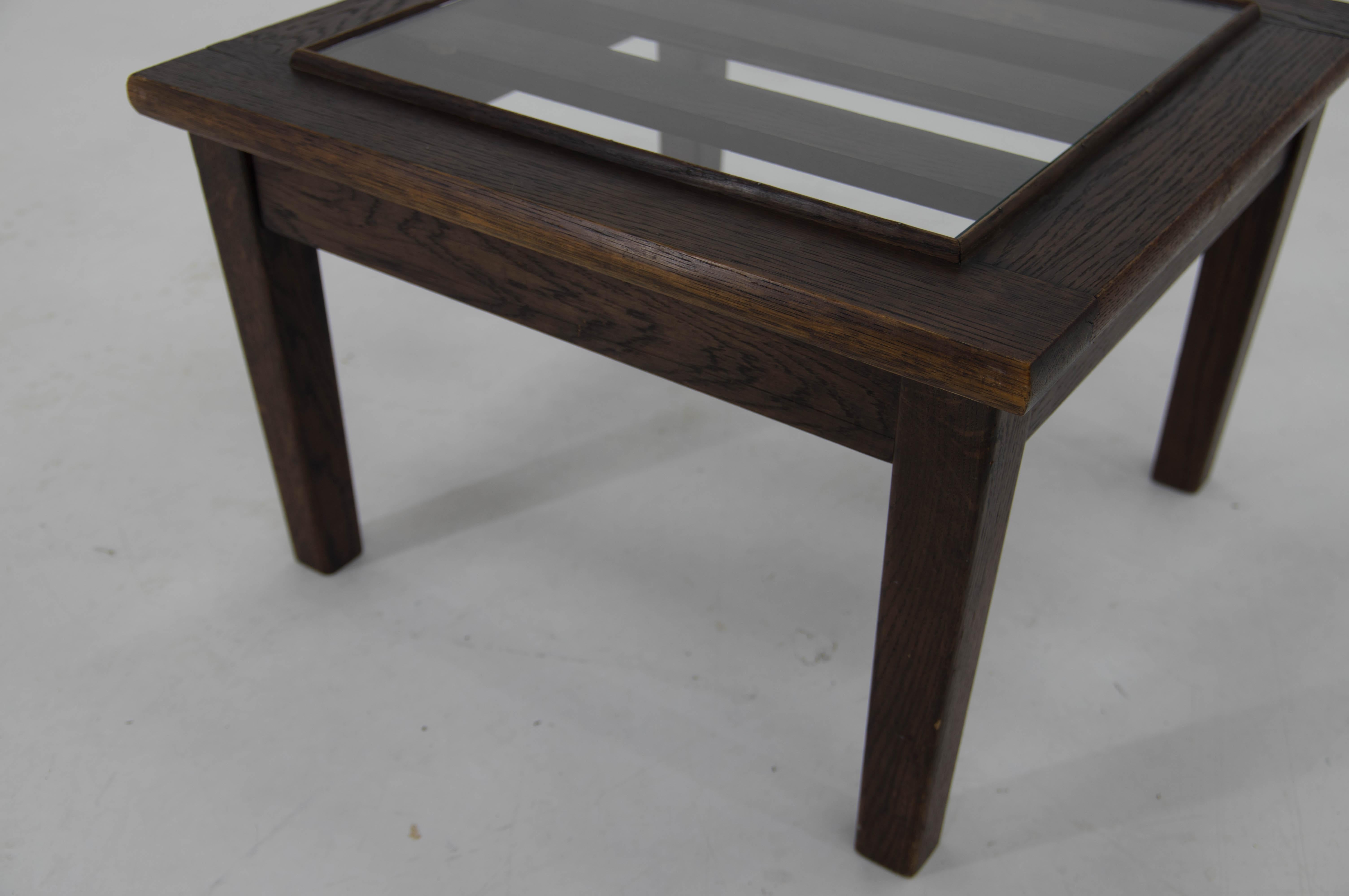 Rare Functionalist Side Table by Antonin Heythum, 1930s For Sale 2