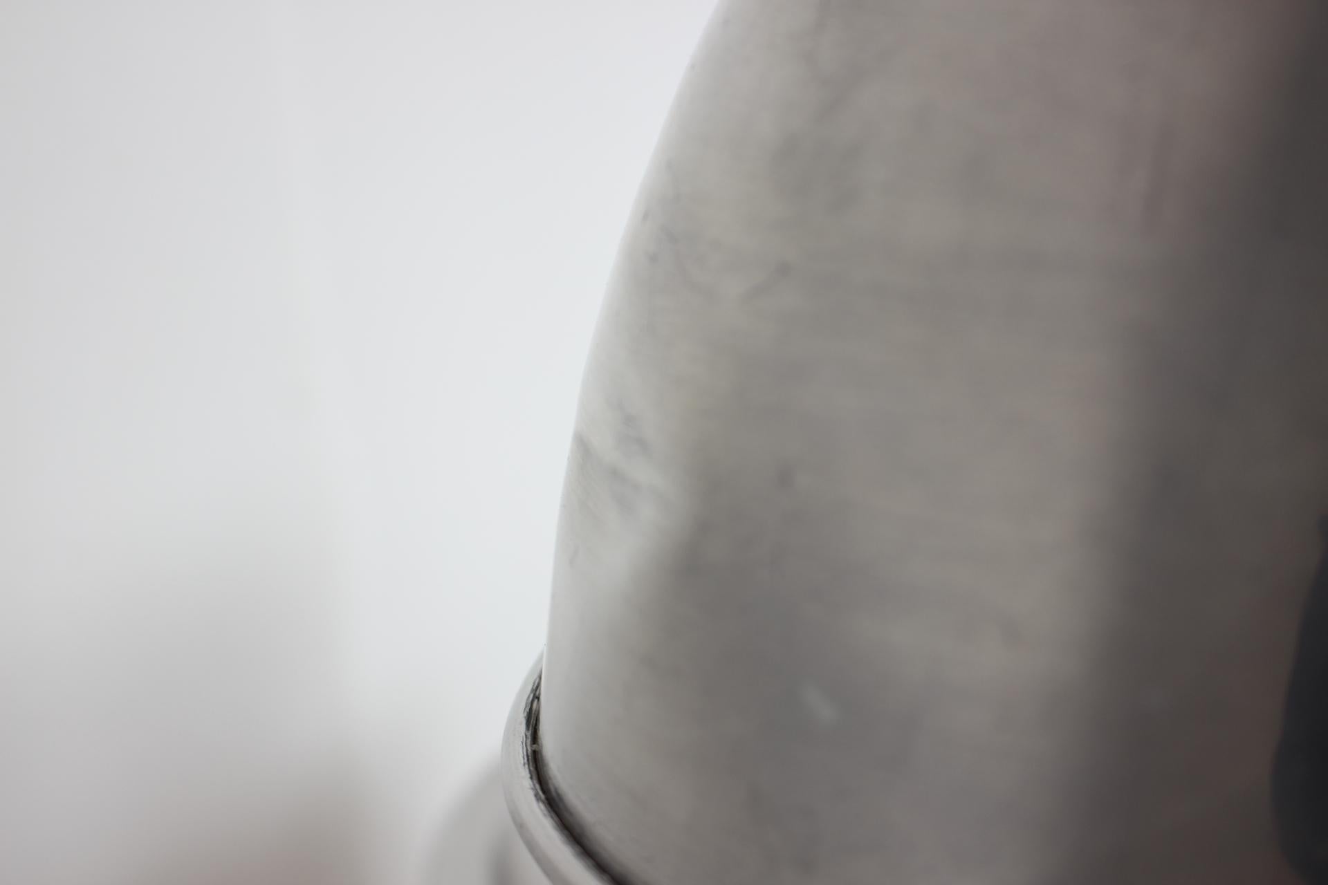 Glass Rare Functionalist Table Lamp, Czechoslovakia, 1920's For Sale