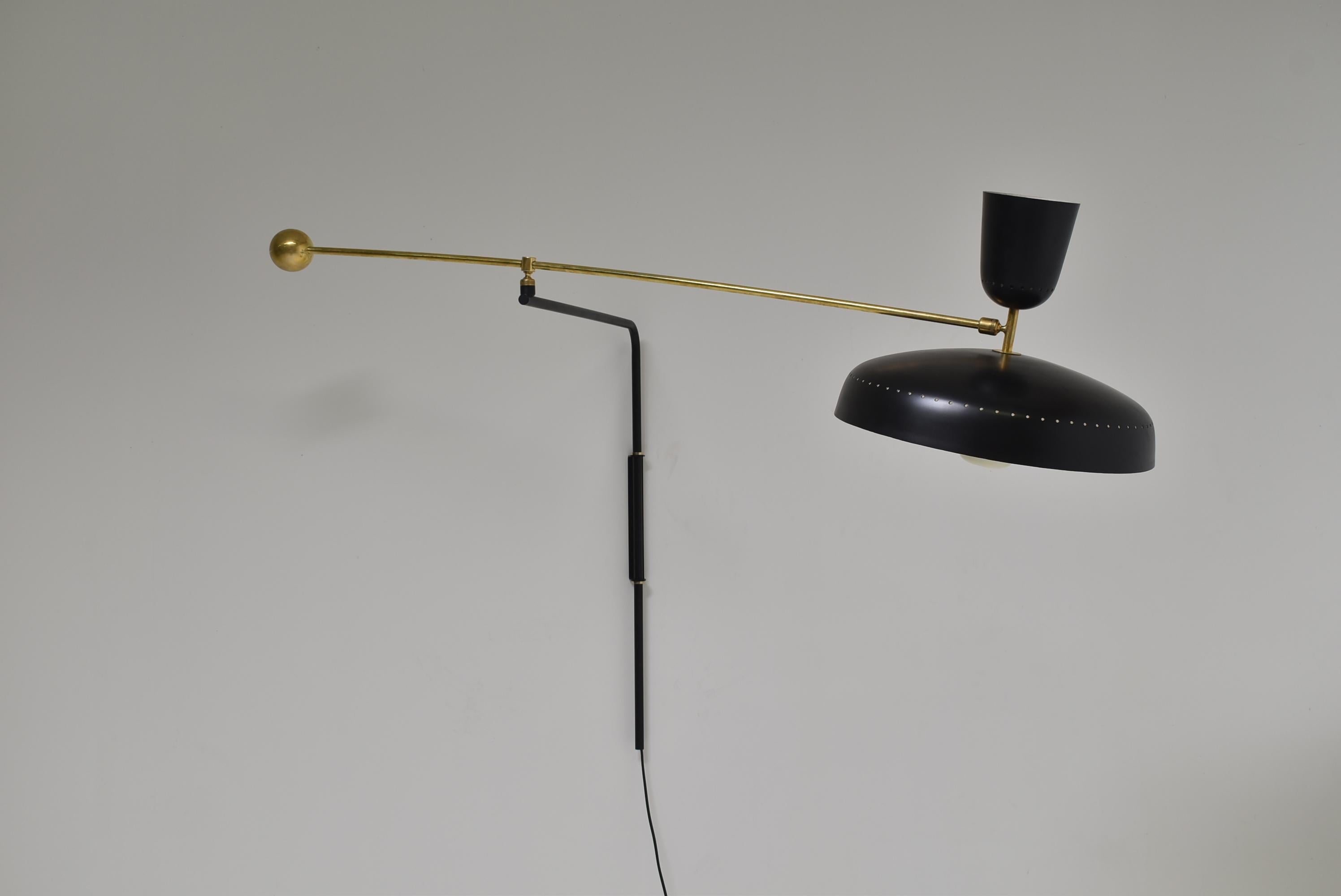 Rare G1 Wall Lamp By Pierre Guariche,  Original Model of 1952, France 1