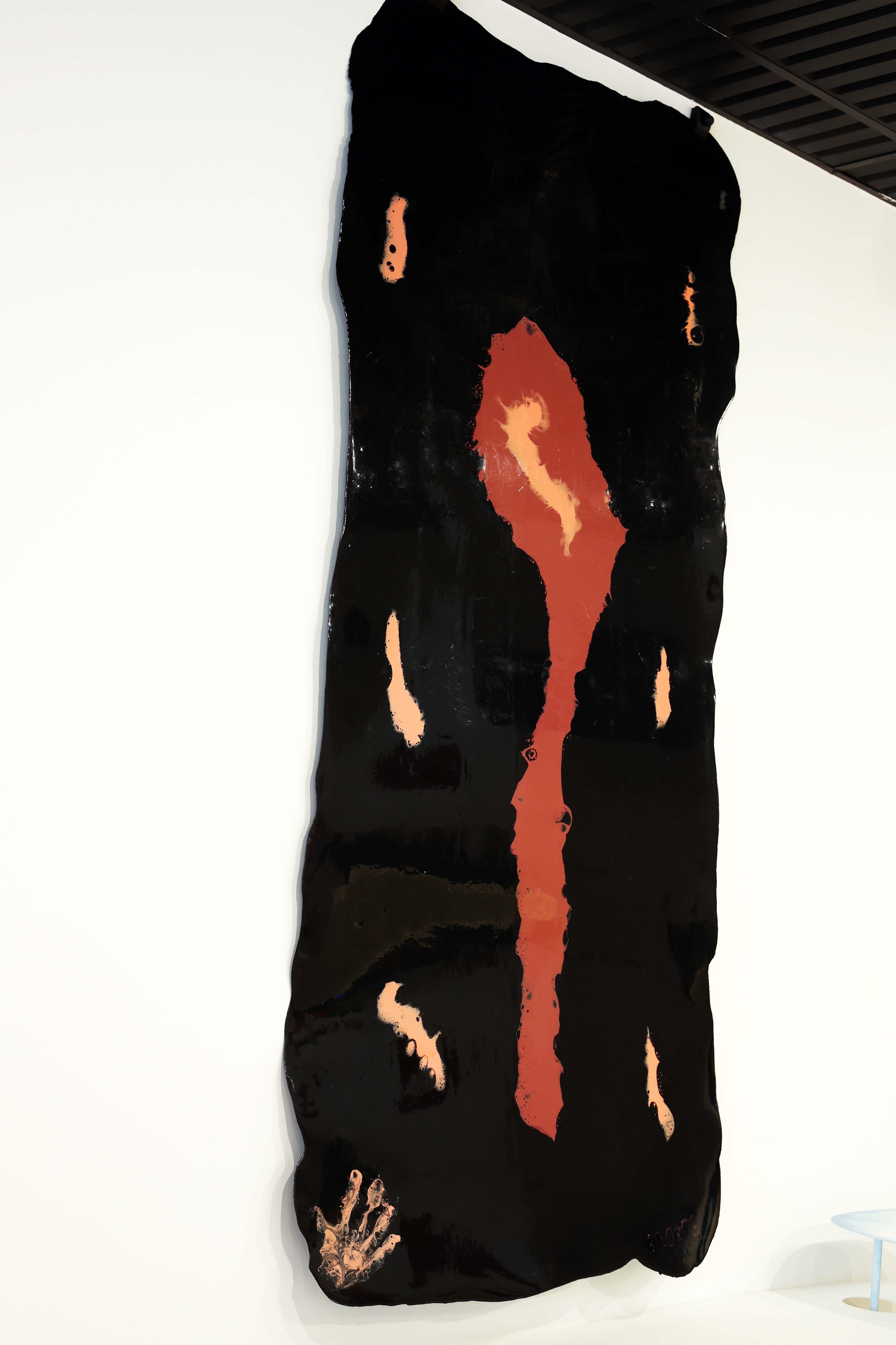 Rare Gaetano Pesce Nobody's Tablecloth Wall hanging In Excellent Condition In Naples, FL