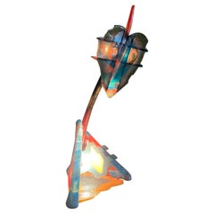 Rare Gaetano Pesce Resin Lamp