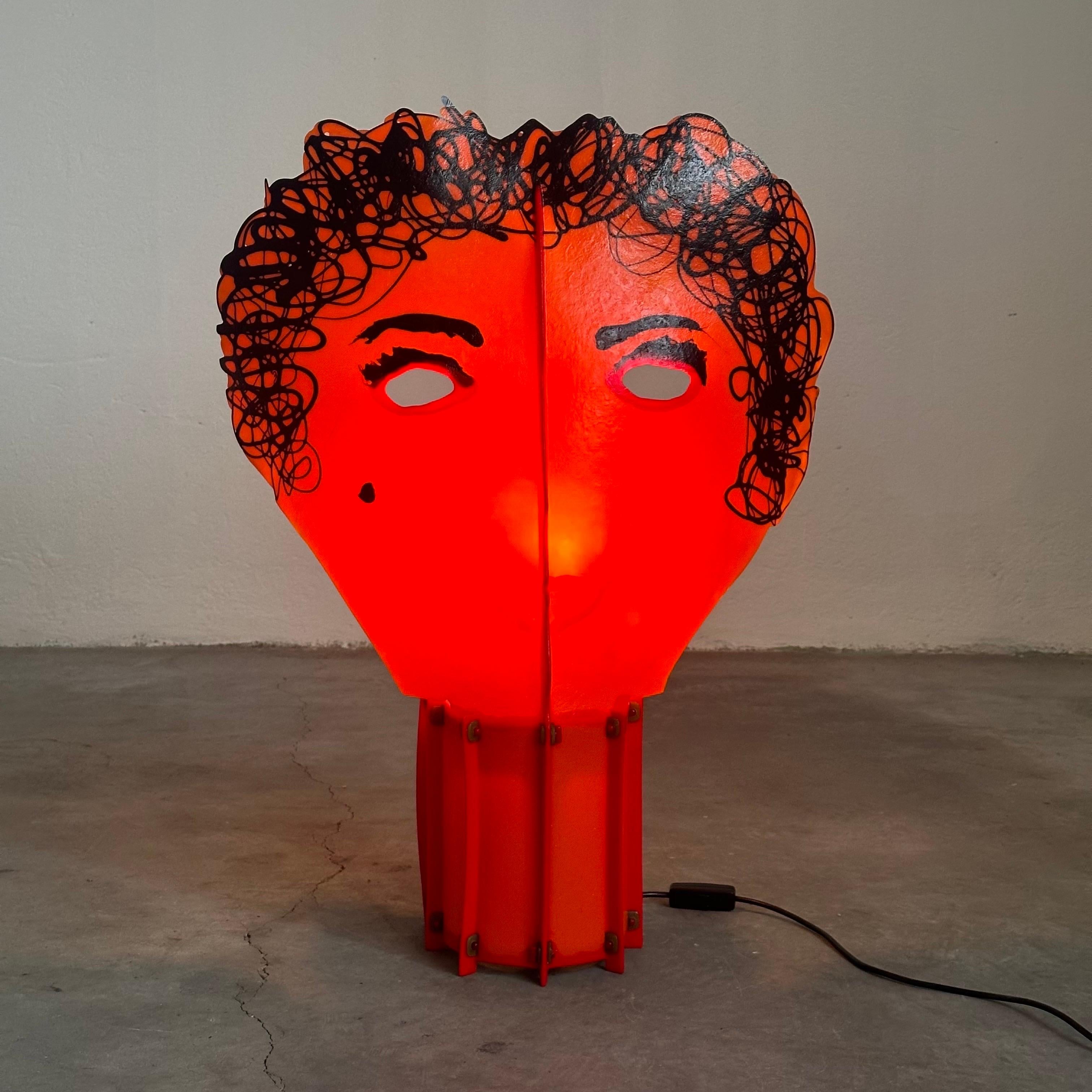 Rare Gaetano Pesce 'Some of Us' Floor/Table Lamp for Meritalia, 2002 (Unique Artistic Statement Piece)

Illuminate your space with an artistic statement piece unlike any other – the rare 'Some of Us' lamp designed by the iconic Gaetano Pesce for