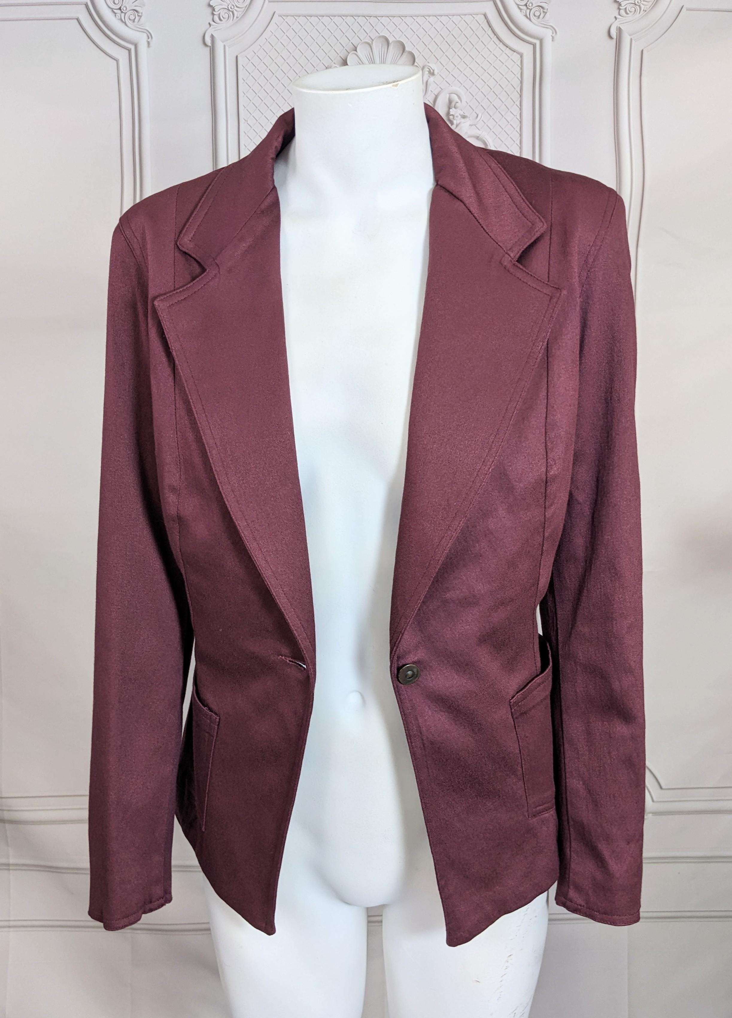 Rare Galliano Girl Bellow Bustle Back Cargo Pocket Blazer, 1991 In Excellent Condition For Sale In New York, NY
