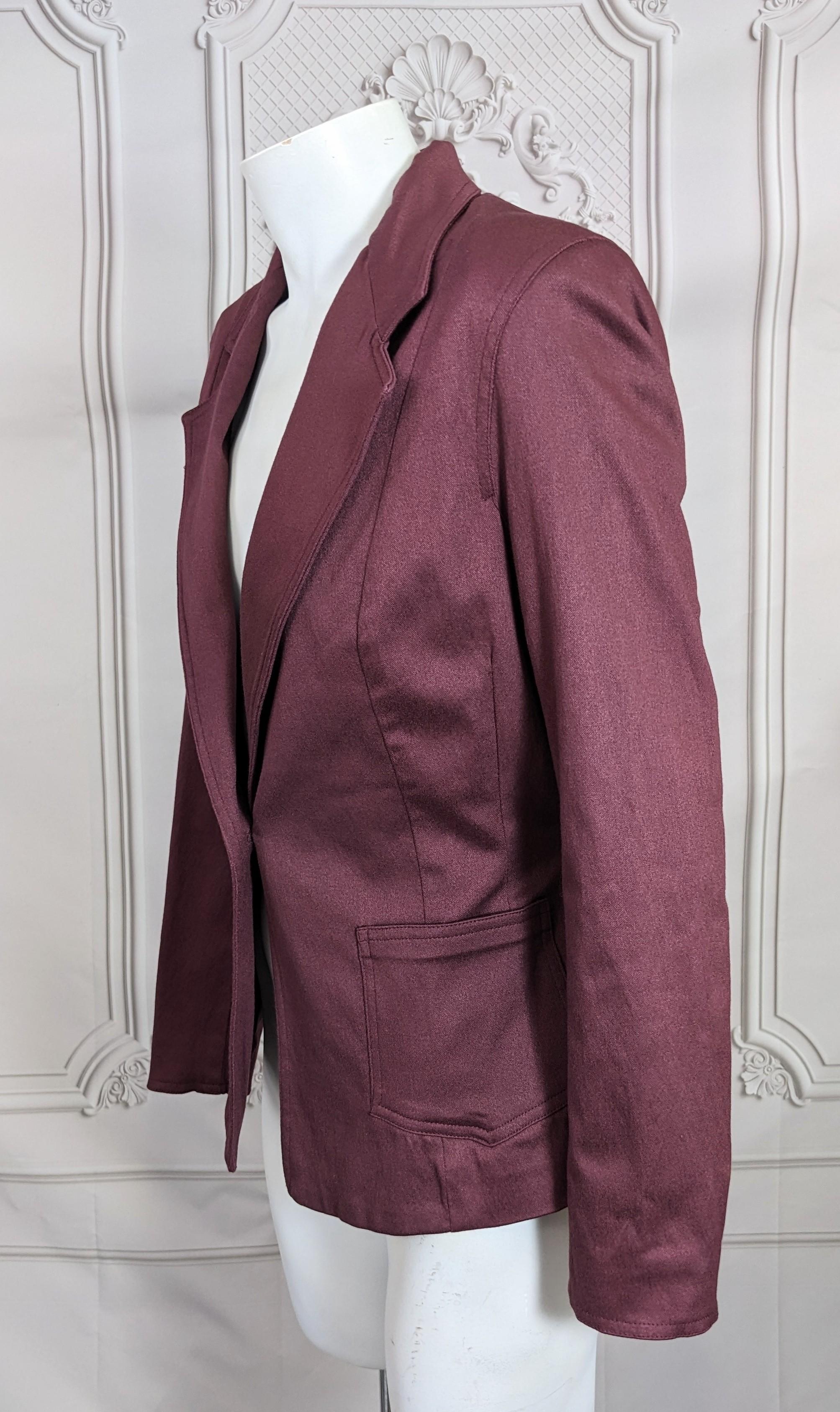 Rare Galliano Girl Bellow Bustle Back Cargo Pocket Blazer, 1991 For Sale 1