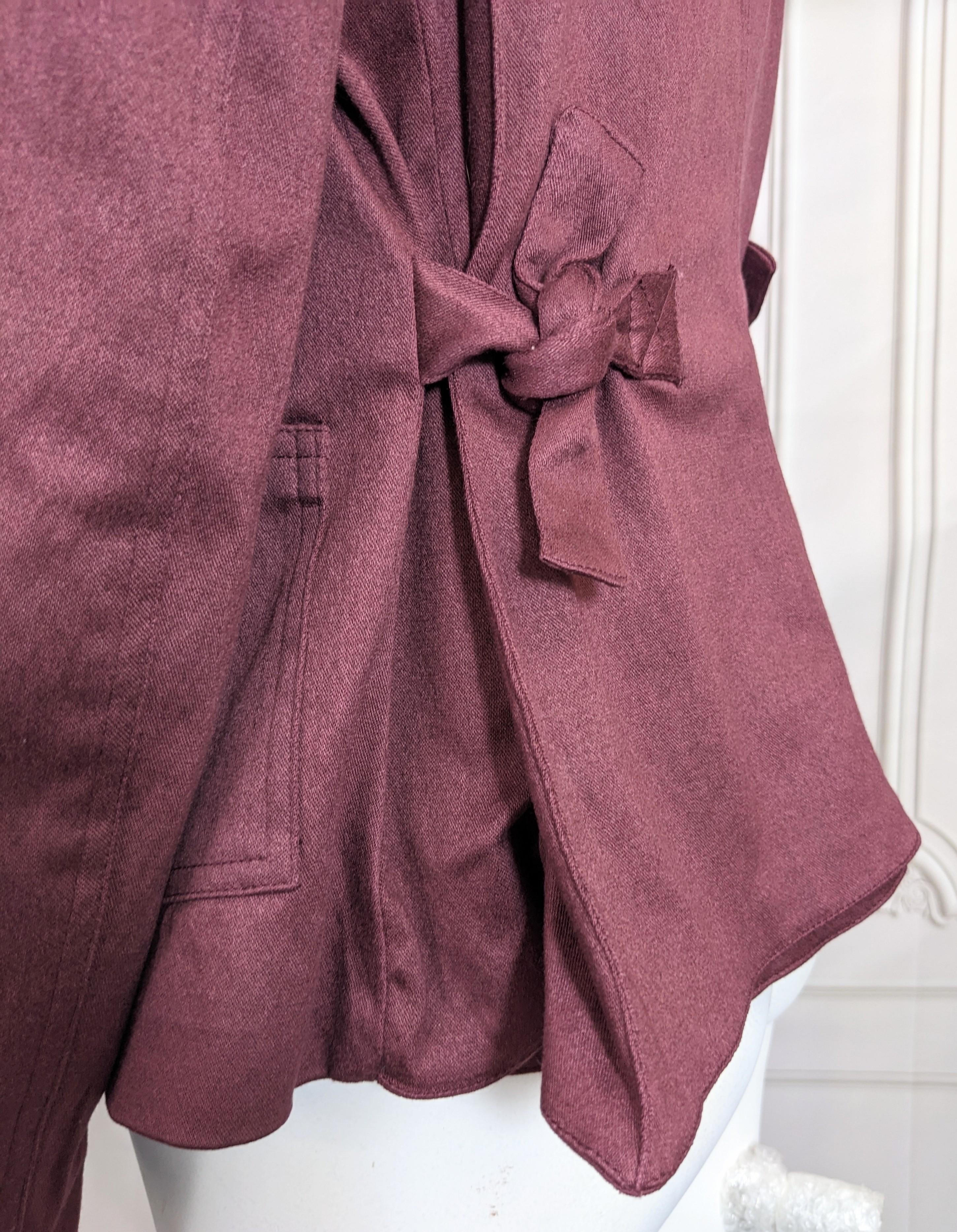 Rare Galliano Girl Bellow Bustle Back Cargo Pocket Blazer, 1991 For Sale 3