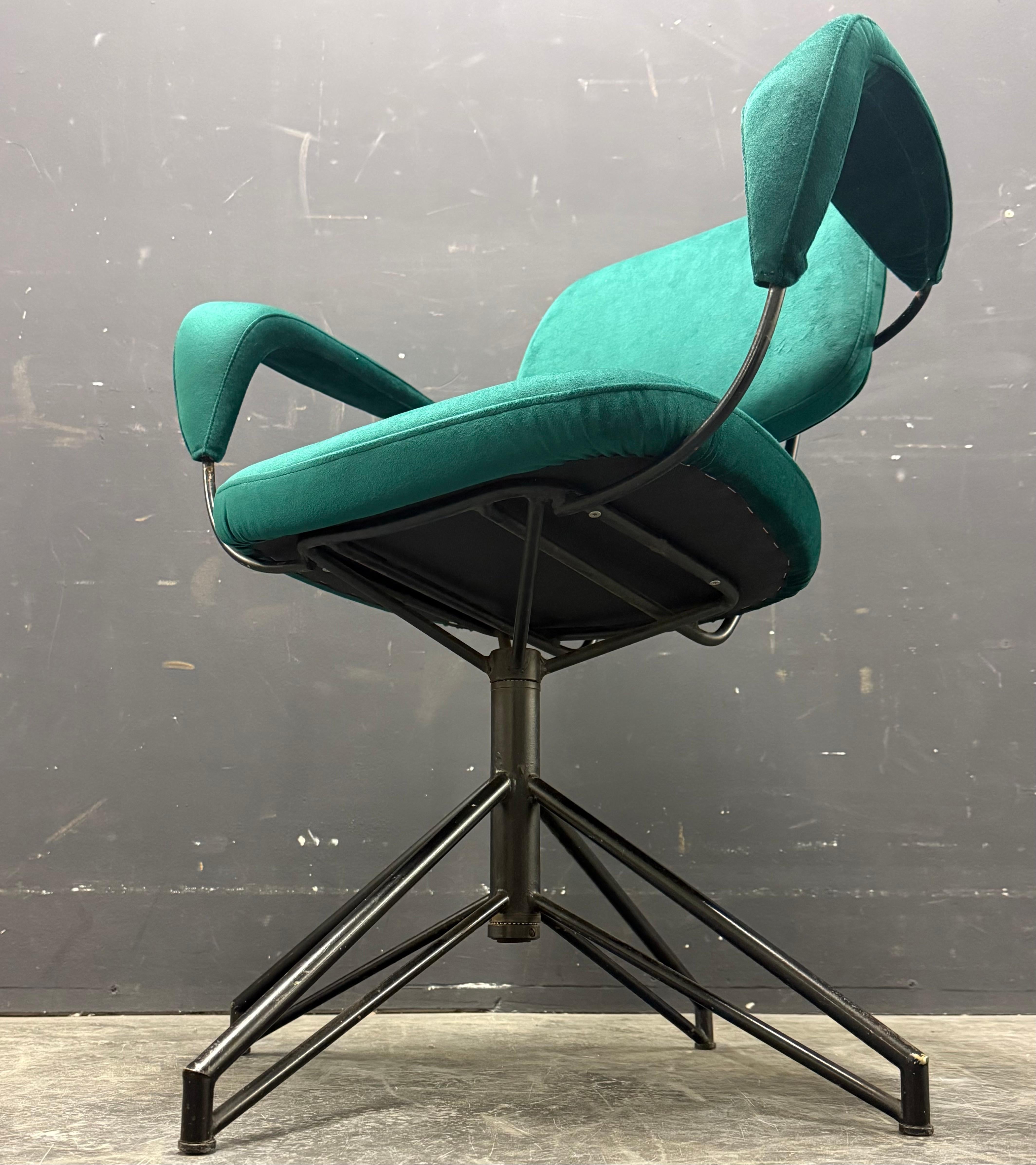 rara silla de escritorio gastone rinaldi mediados del siglo XX en venta