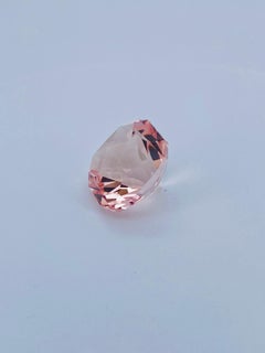 17.98Ct Natural Pink Morganite Precision Cutting Brazil Gemstone