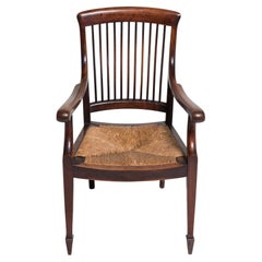 Rare Gentleman’s Club Armchairs, England, 19th Century Rare Gentleman’s Club Armchairs, England, 19th Century