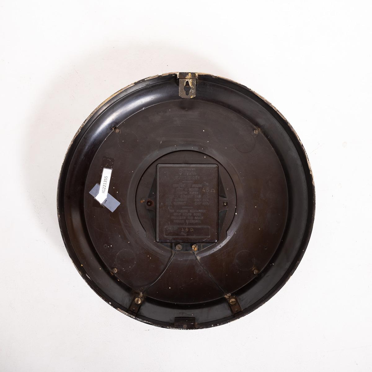 Rare Gents of Leicester 24 Hour Dial Bakelite Wall Clock 9