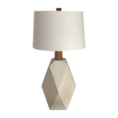 Rare Geometric Martz Table Lamp by Jane and Gordon Martz Rare Geometric Martz Table Lamp by Jane and Gordon Martz