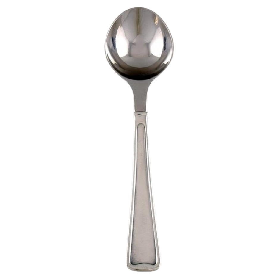 Rare Georg Jensen Koppel Cutlery, Dessert Spoon, Five Spoons Available For Sale