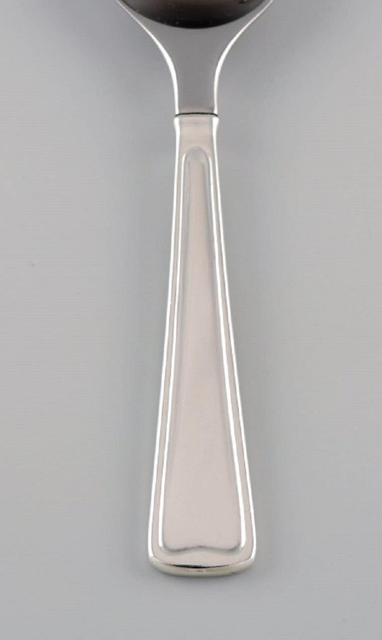 Danish Rare Georg Jensen Koppel Cutlery, Five Teaspoons in Sterling Silver