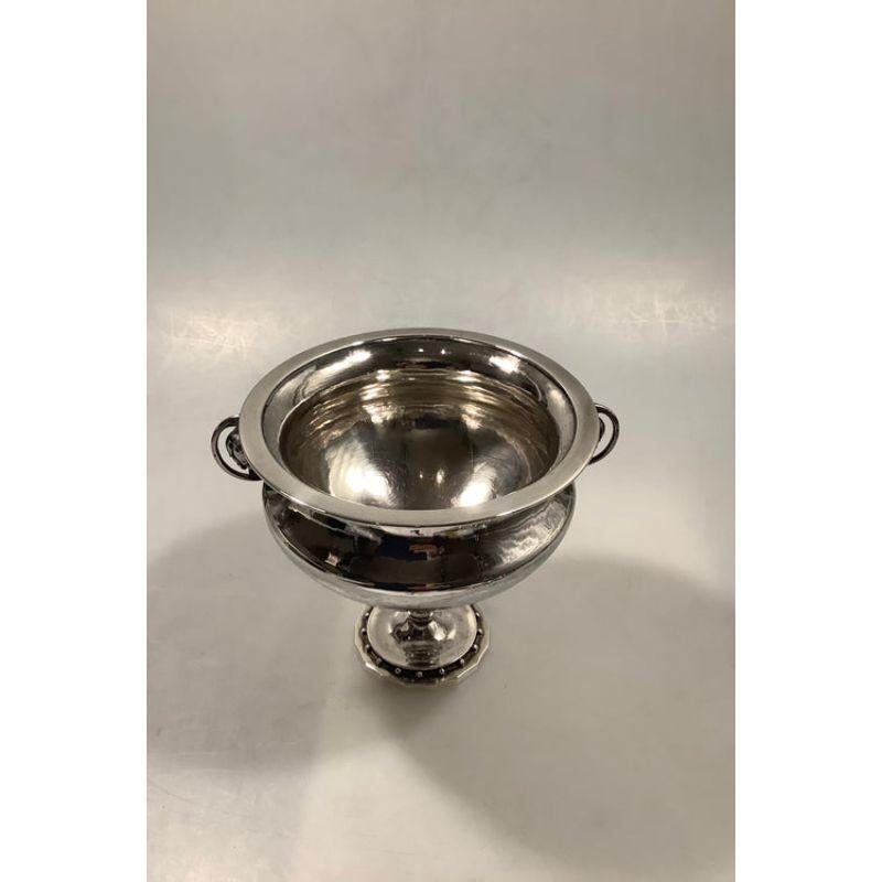 Rare Georg Jensen Paris silver bowl no 498

Marked with 950, which is the French silver standard. Marked with Georg Jensen, Paris. As it was made in Paris during his stay. But also marked Sterling, Denmark, as it was sold in or to Denmark.

Made