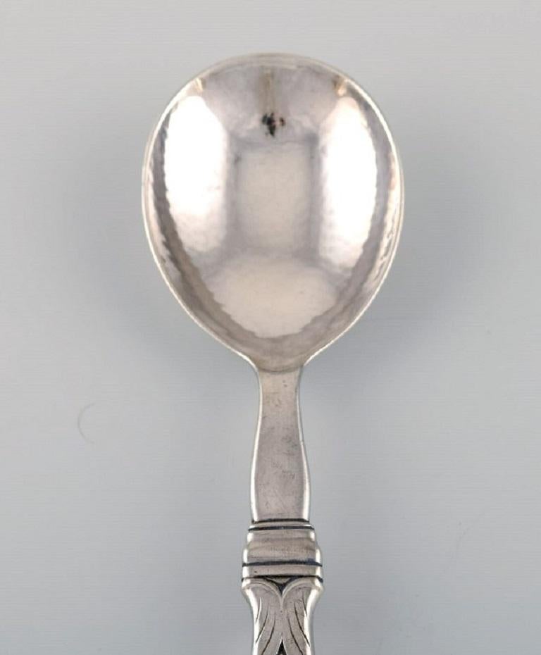 Rara cuchara Georg Jensen de plata de ley, fechada en 1930 en Excelente estado para la venta en Copenhagen, DK