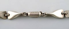 Rare Georg Jensen Sterling Silver 925s Vintage Necklace, 1950s