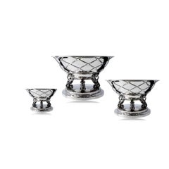 Rara ciotola in argento sterling di Georg Jensen 268