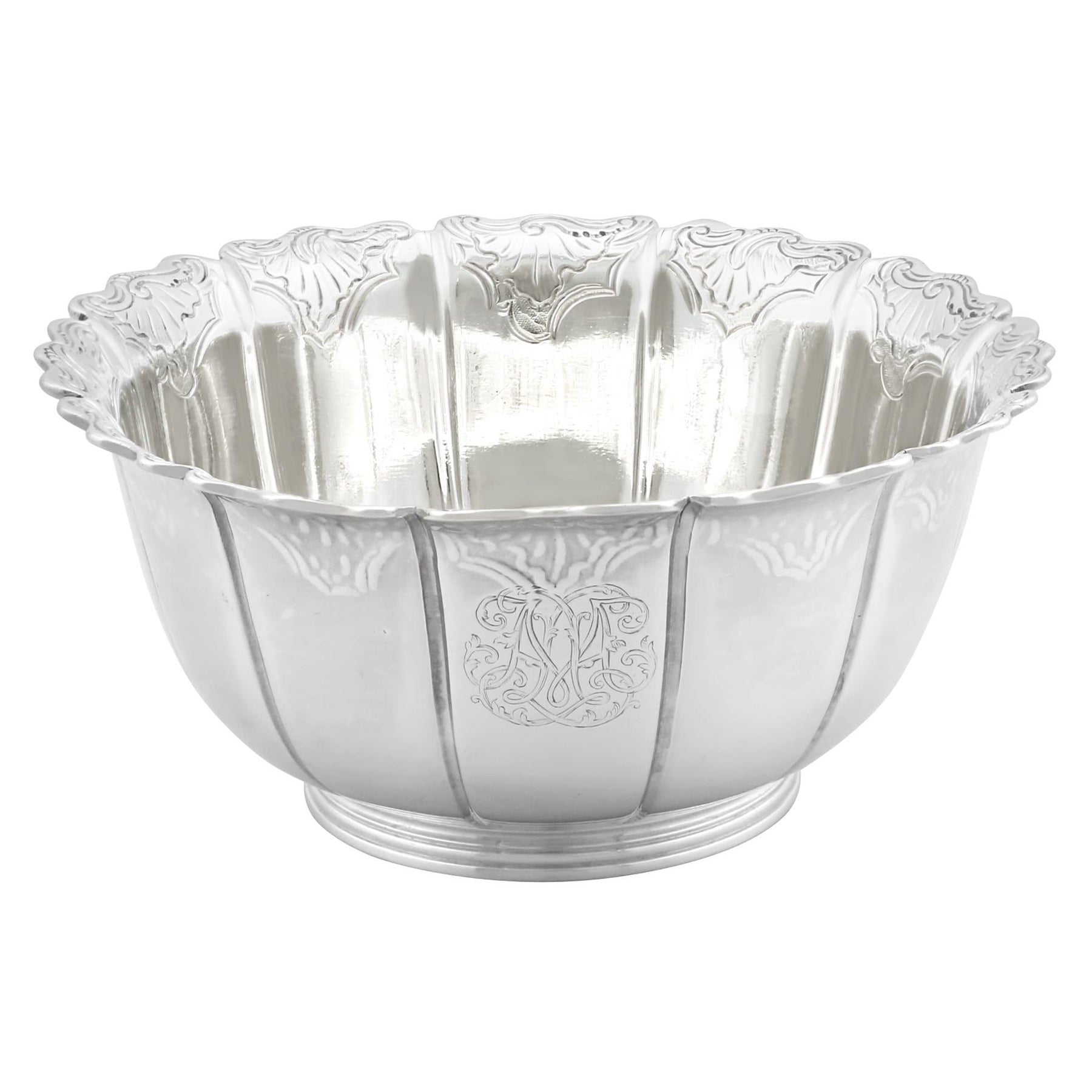 Seltene Zuckerdose aus englischem Sterlingsilber von Georg II.