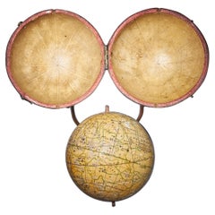Rare George III Celestial Pocket Globe by Cary, London