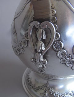 George III Coffee or Water Jug made by Charles Wright in London in 1773