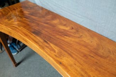 Rare George III Period Concave Front Serving Table