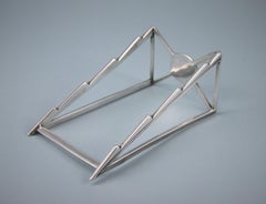 Rare George III Sterling Silver Dish Wedge by John Emes, London, 1801