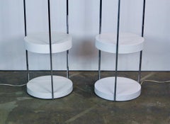 Rare Postmodern George Kovacs Lamps with Illuminated Display Trays