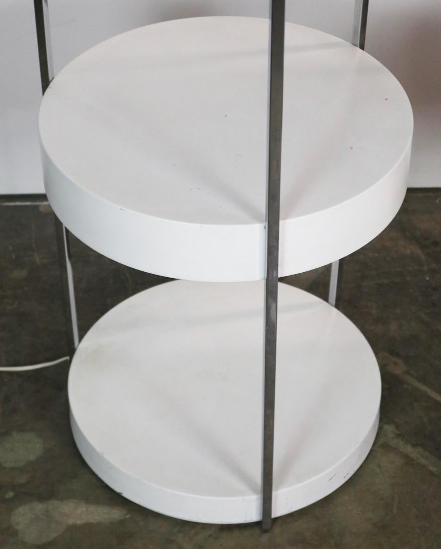American Rare Postmodern George Kovacs Lamps with Illuminated Display Trays For Sale
