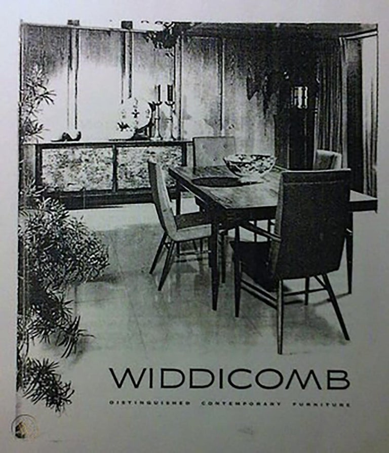 Rare George Nakashima Single Pedestal Desk, Widdicomb, 1950's 9