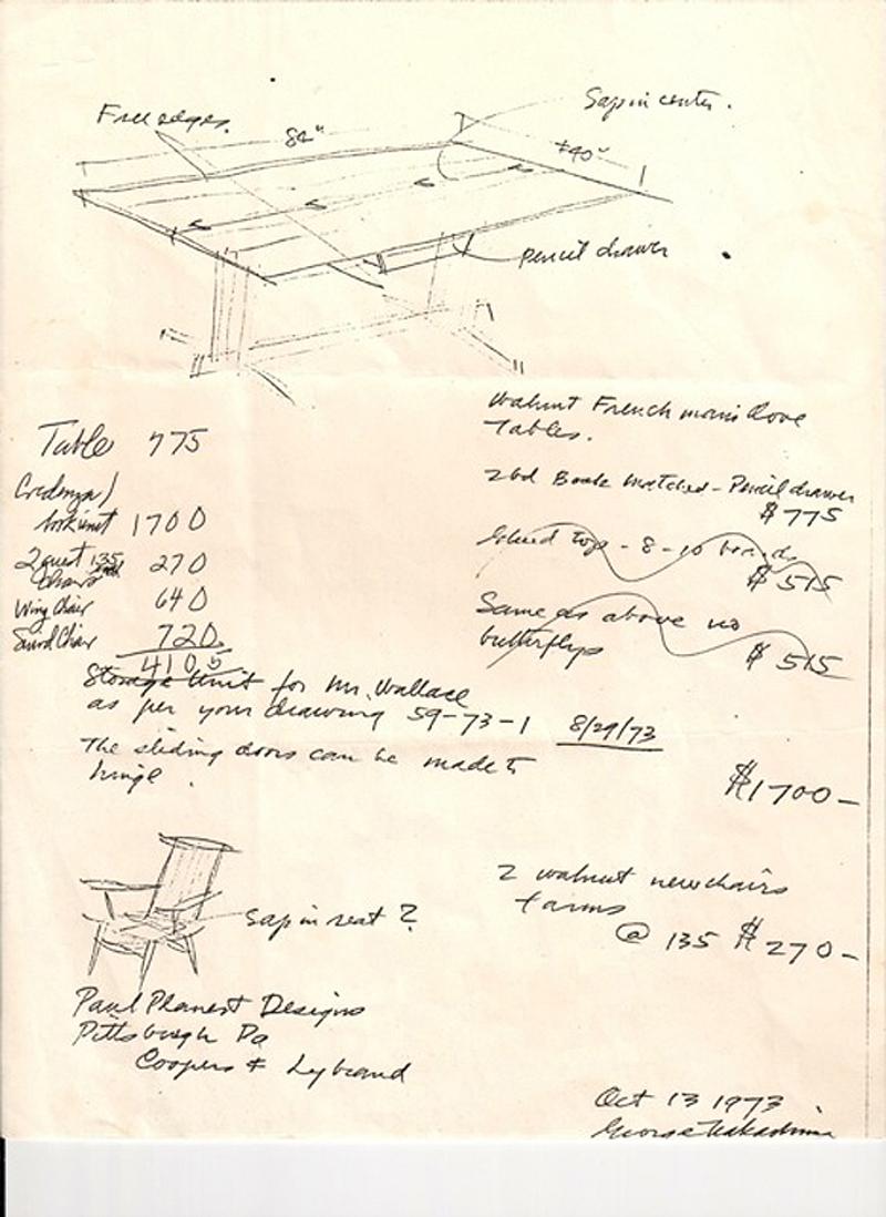 Rare George Nakashima, 