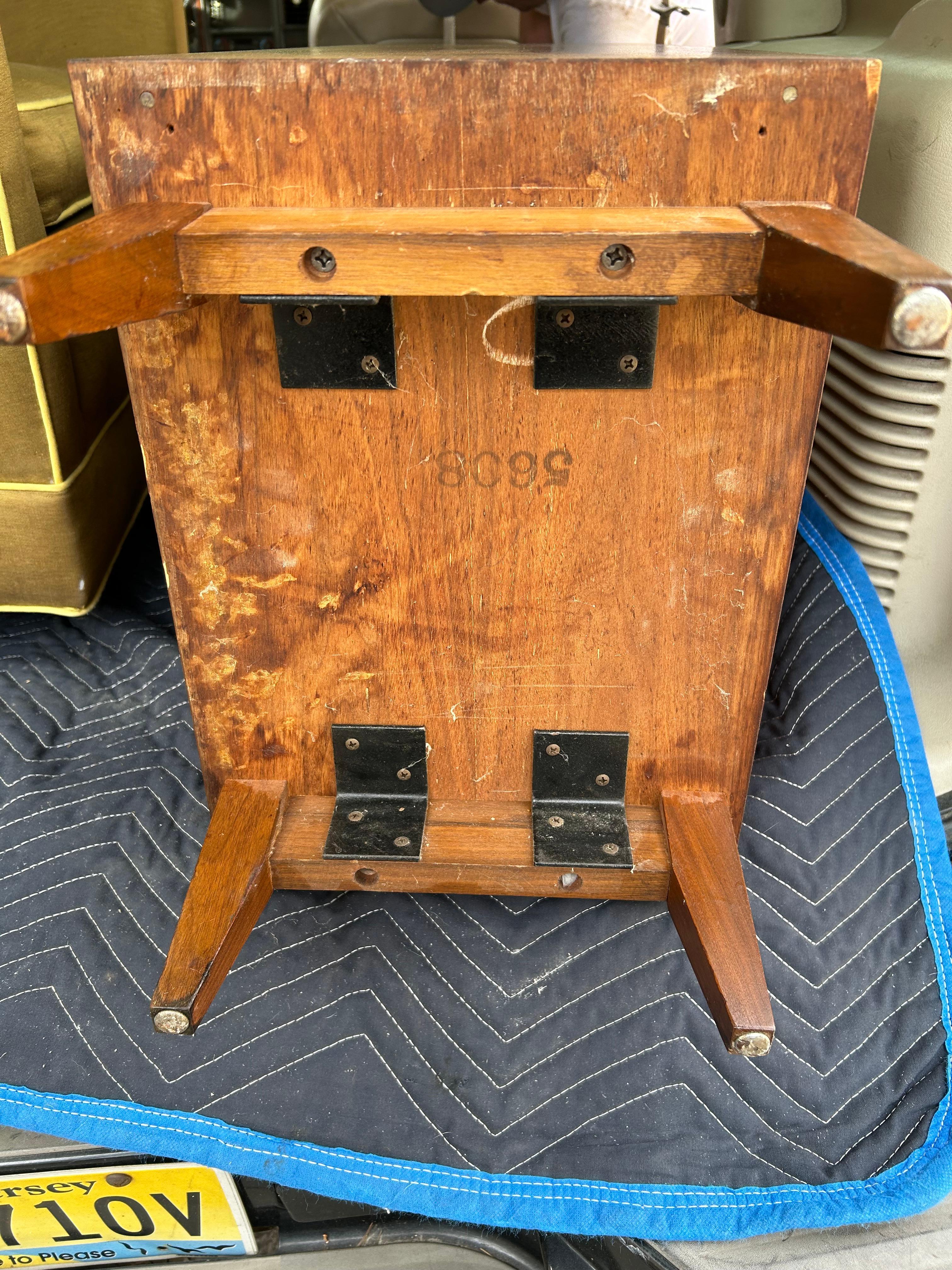 Rare George Nelson 4 Piece King Size Headboard Night Stand Mid-Centuy Modern 8