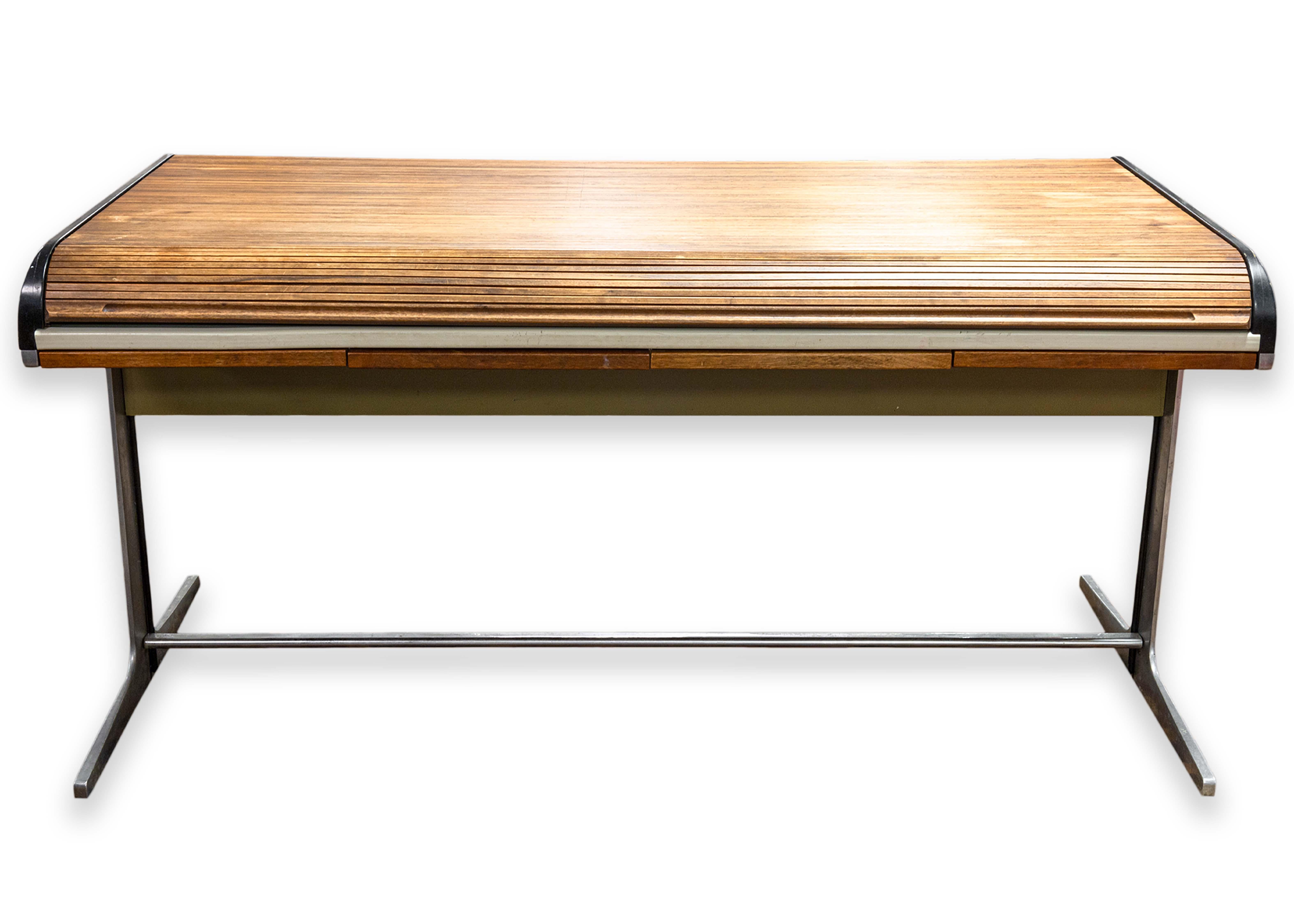Rare George Nelson & Associates for Herman Miller Action Office Roll Top Desk 8