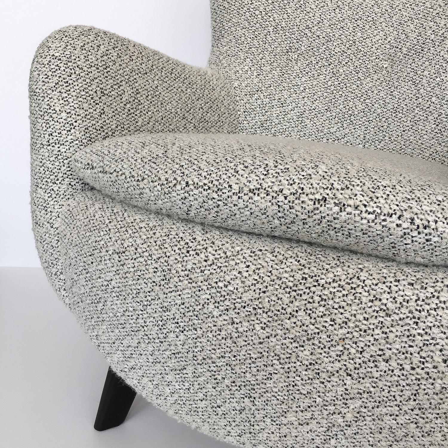Rare fauteuil club lounge George Nelson modèle 4688 8