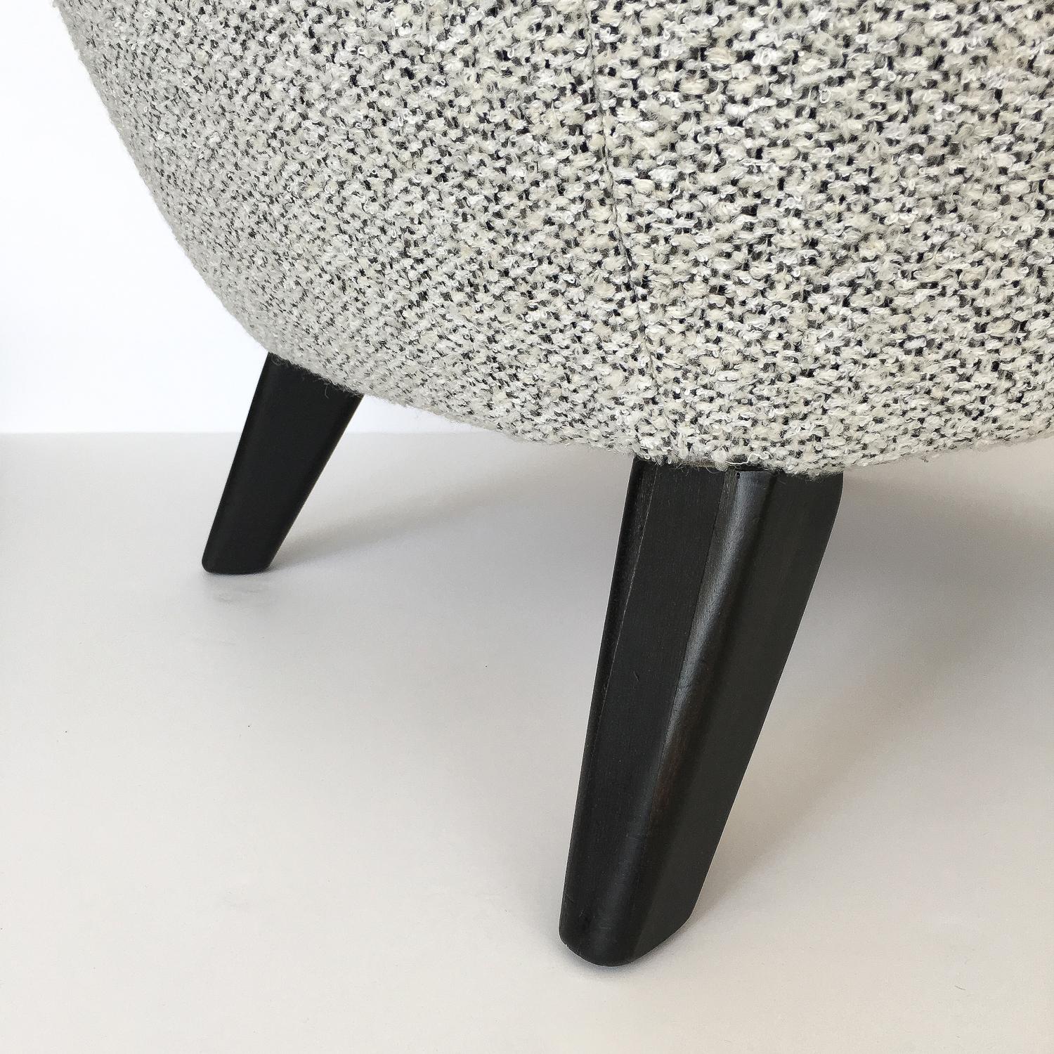 Rare fauteuil club lounge George Nelson modèle 4688 9