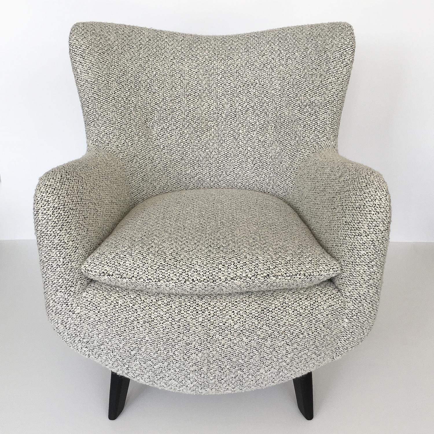Mid-Century Modern Rare fauteuil club lounge George Nelson modèle 4688