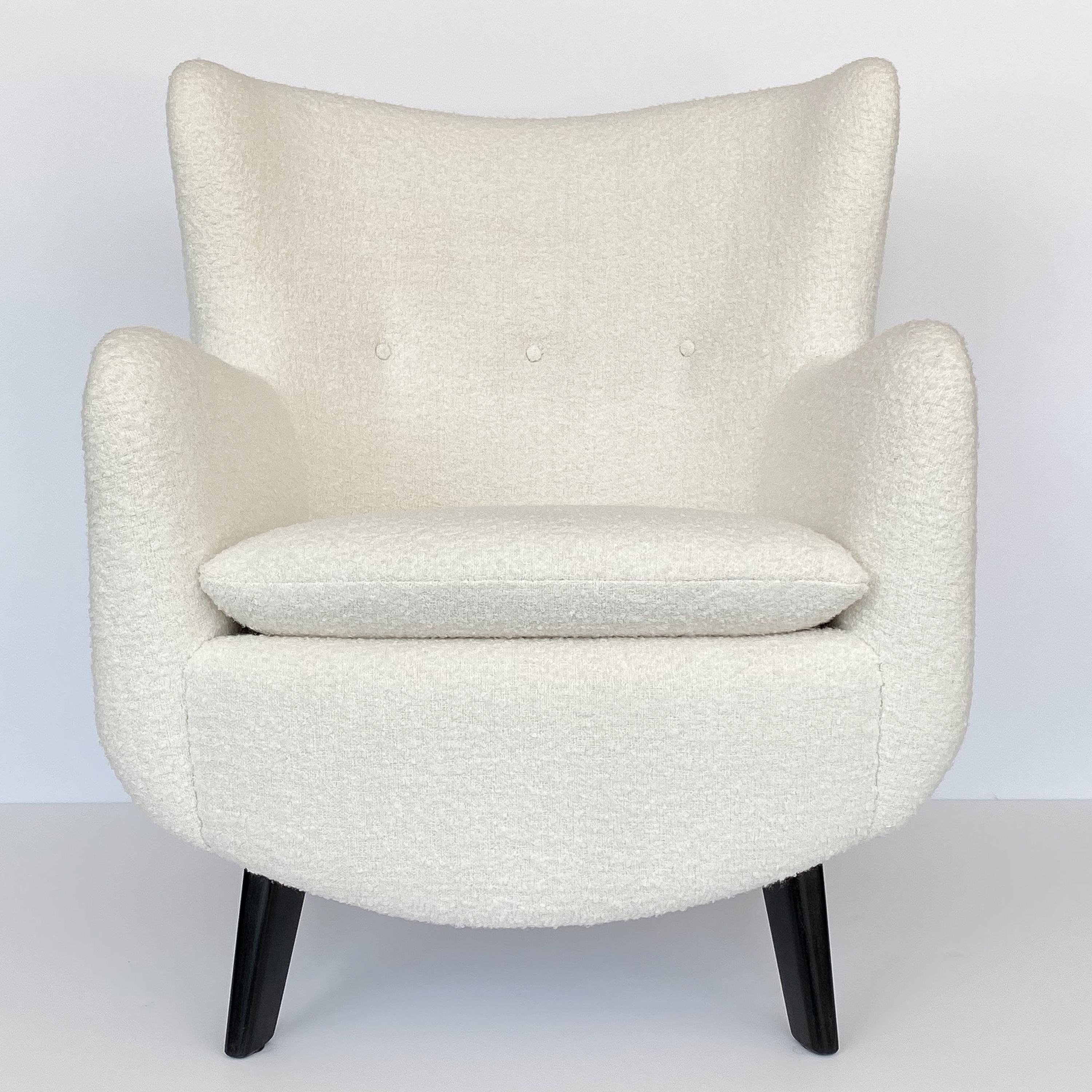 Seltener George Nelson Modell 4688 Club Lounge Stuhl im Zustand „Hervorragend“ in Chicago, IL