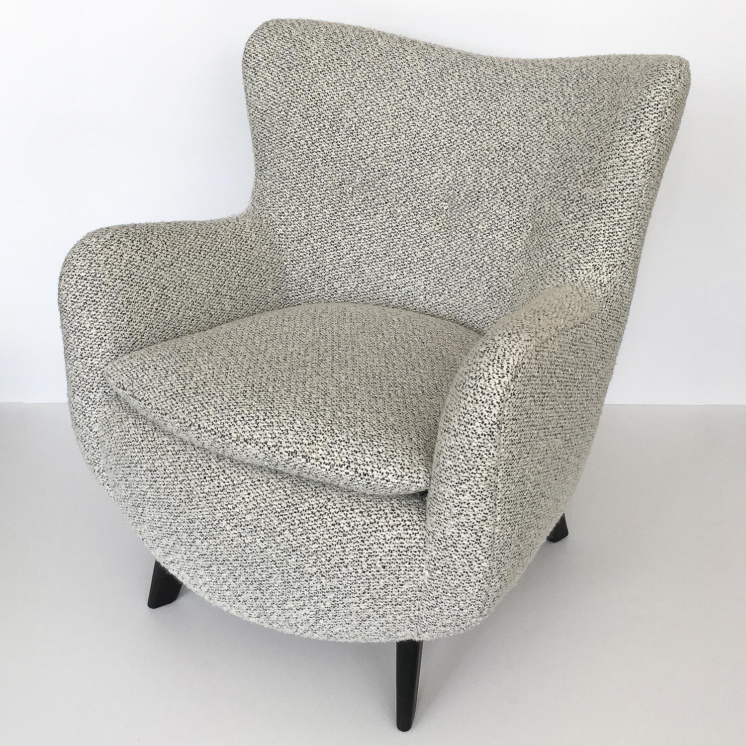 Milieu du XXe siècle Rare fauteuil club lounge George Nelson modèle 4688