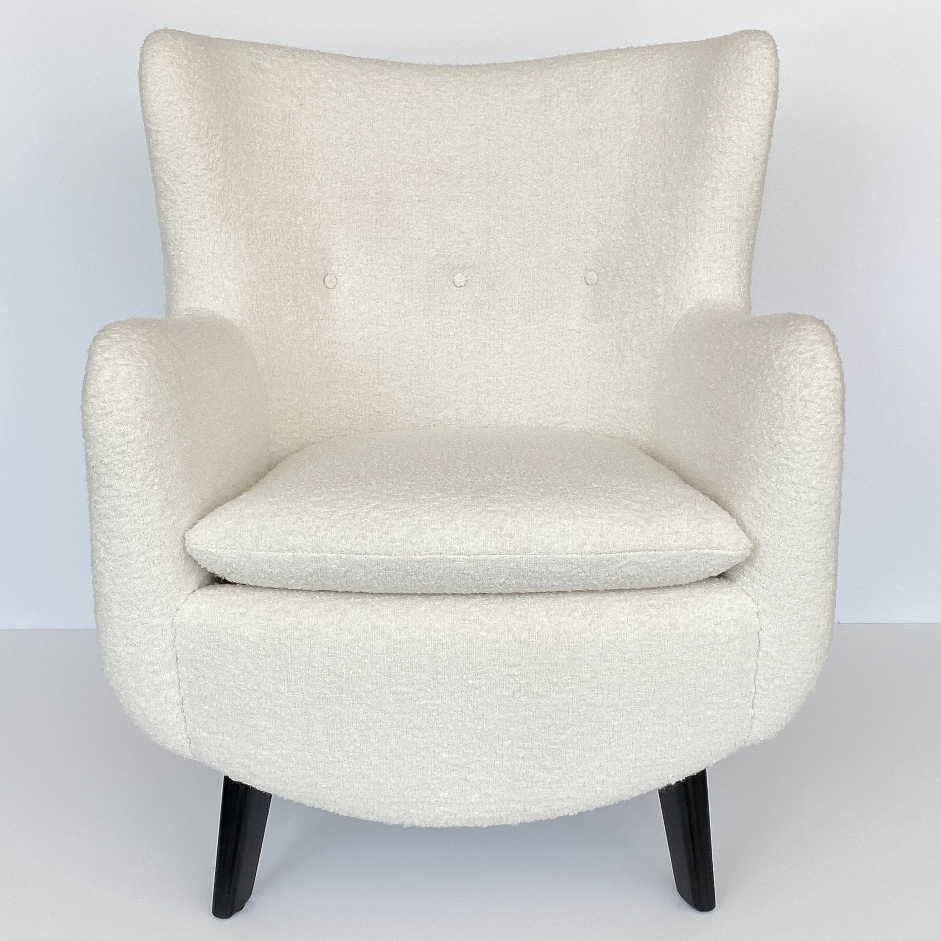 Seltener George Nelson Modell 4688 Club Lounge Stuhl (Mitte des 20. Jahrhunderts)