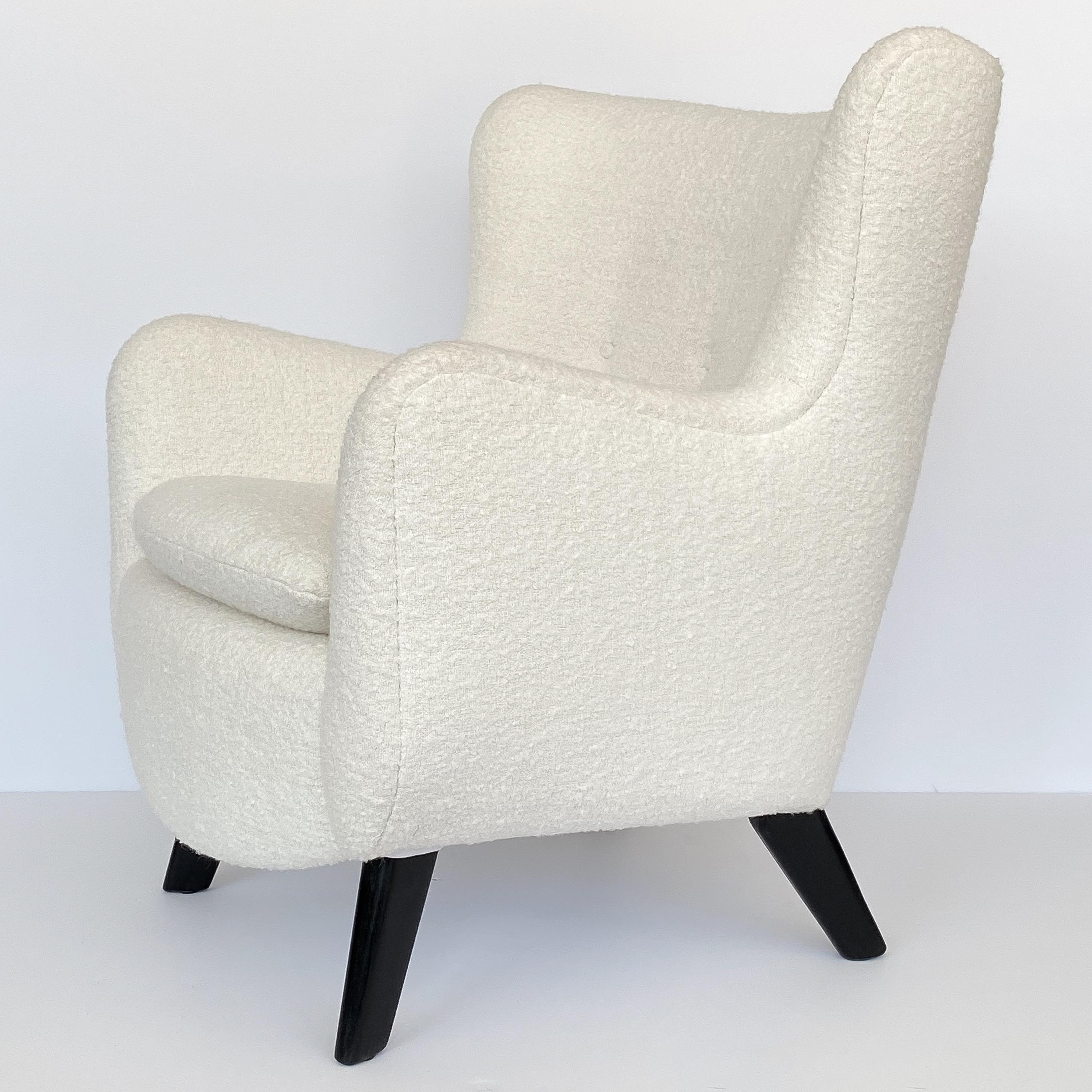 Seltener George Nelson Modell 4688 Club Lounge Stuhl (Stoff)