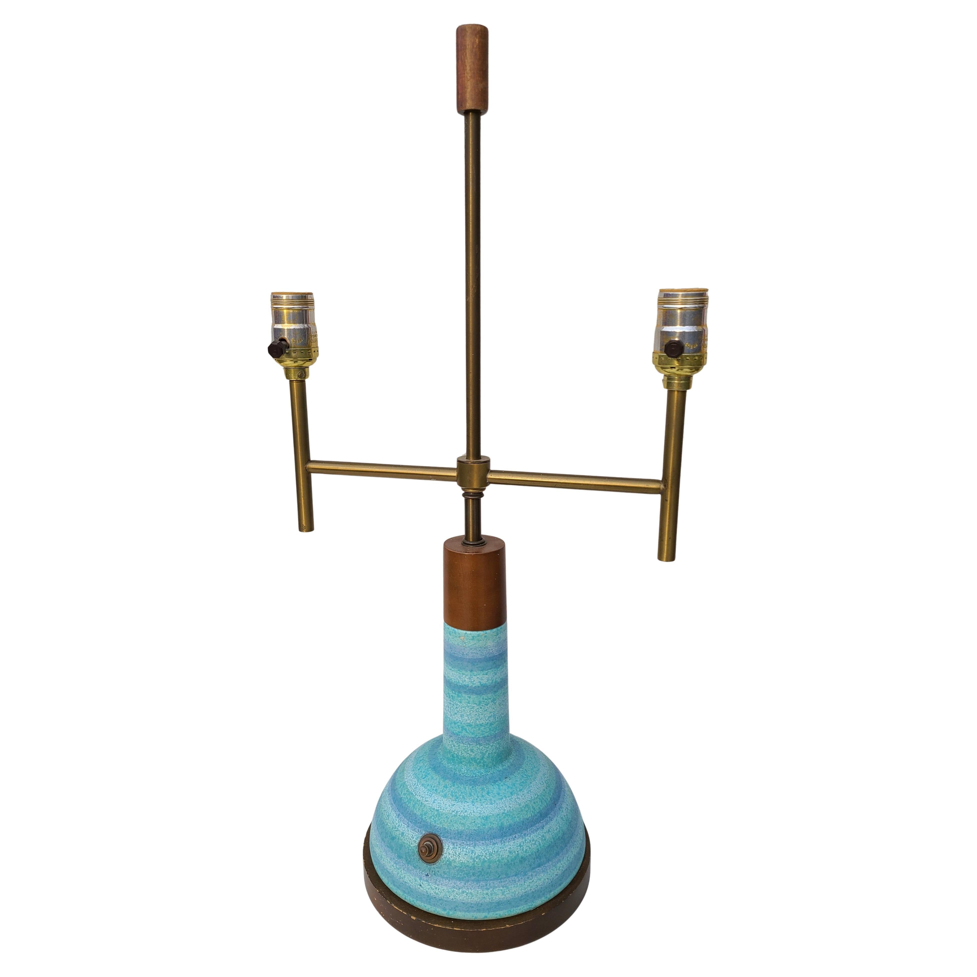 Brass Rare George Nelson Student Lamp for Phil-Mar For Sale