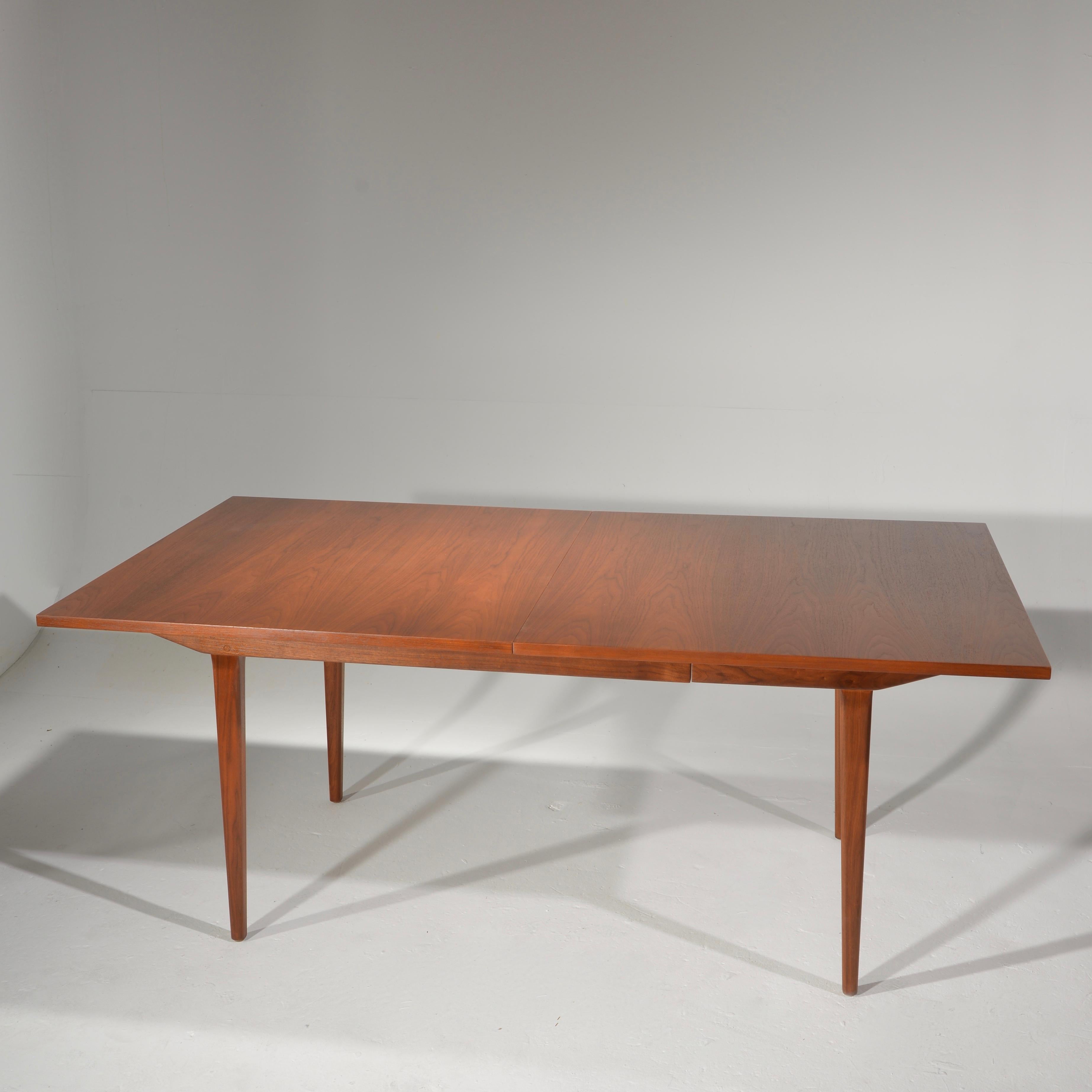 Rare George Nelson Walnut Dining Table 2