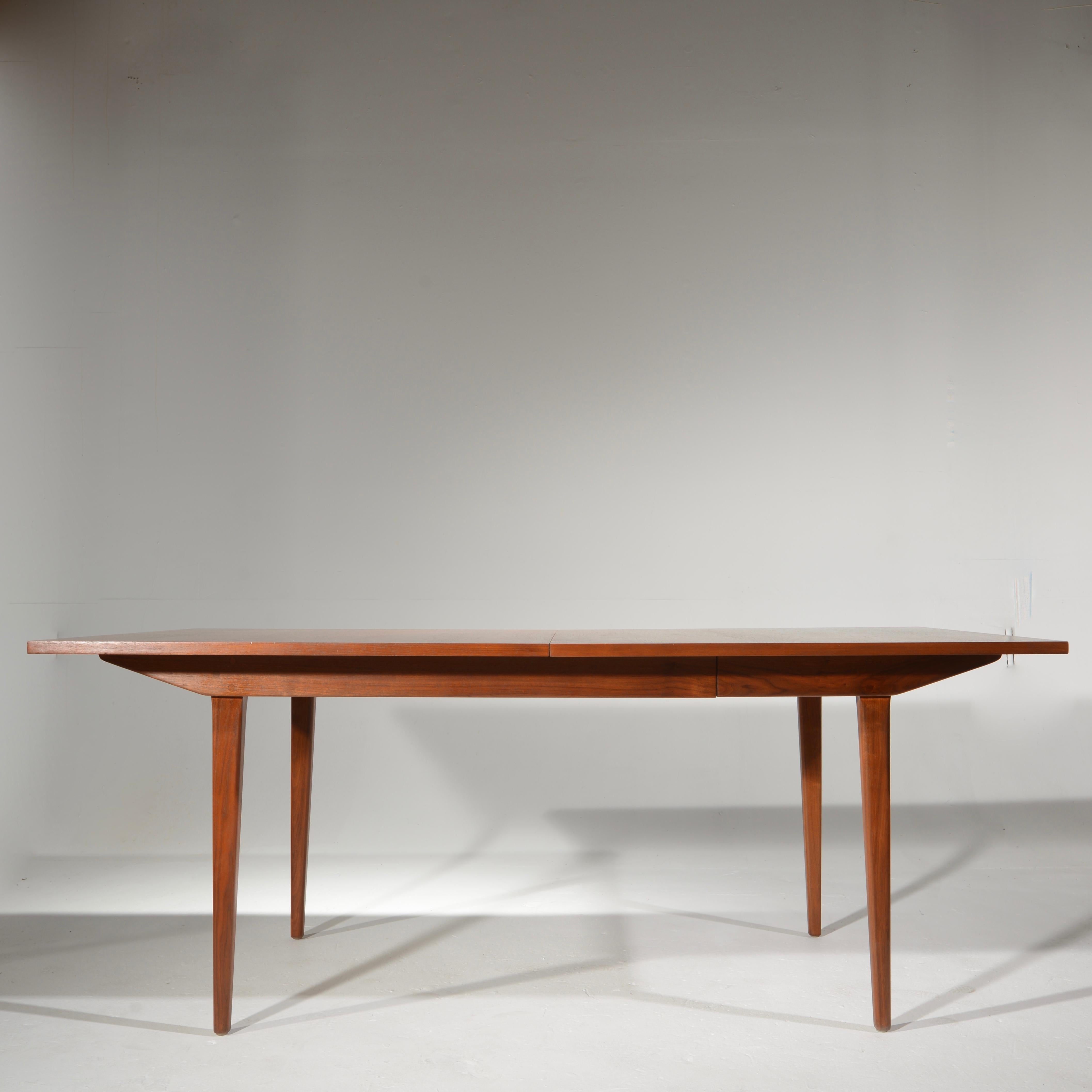 Rare George Nelson Walnut Dining Table 3