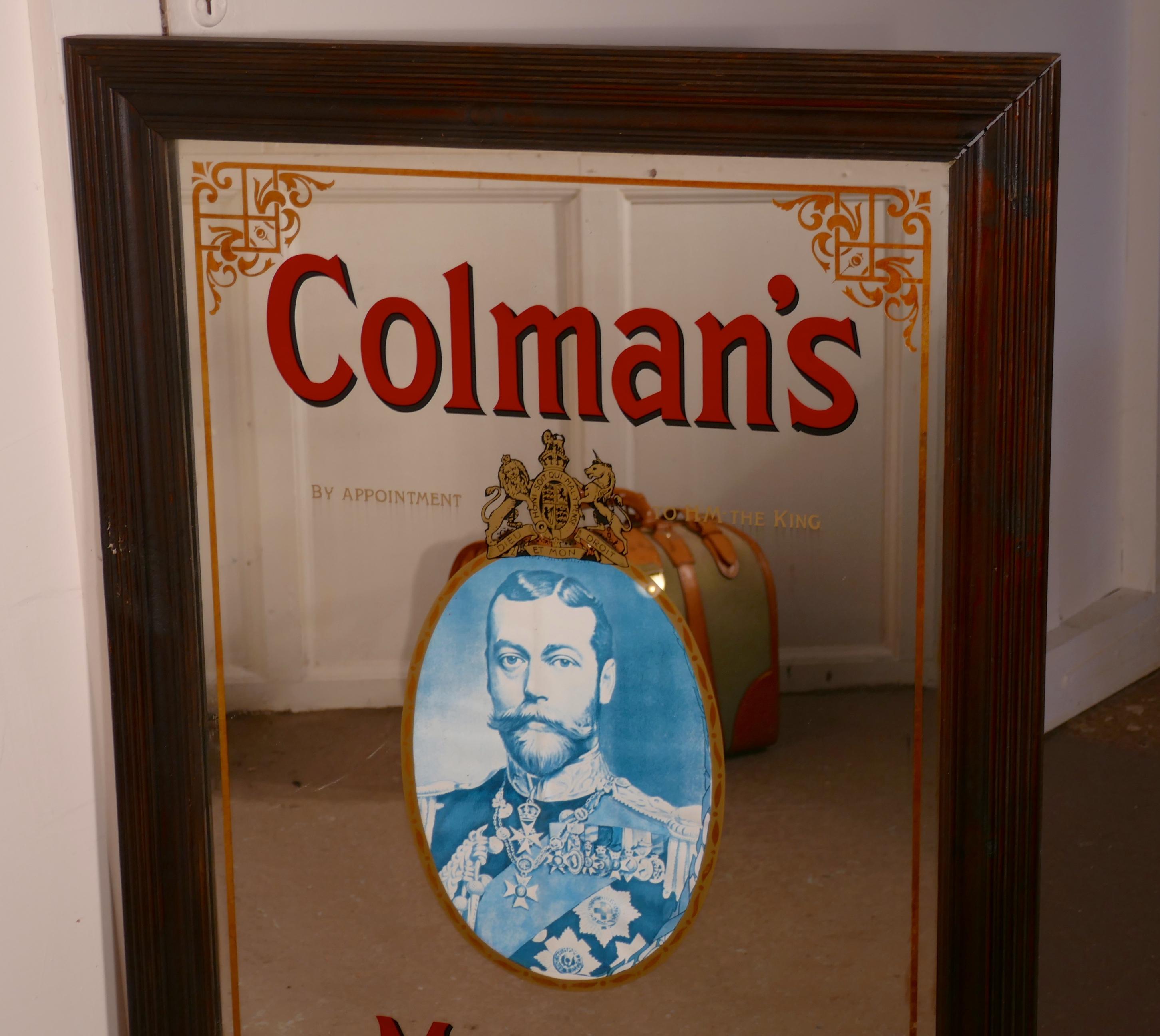colmans mustard mirror