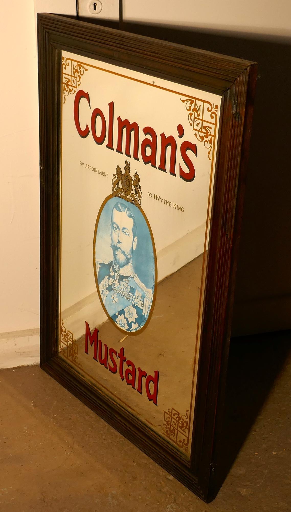colman's mustard mirror